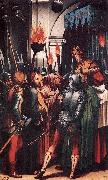 HOLBEIN, Hans the Younger The Passion (detail) sf oil on canvas